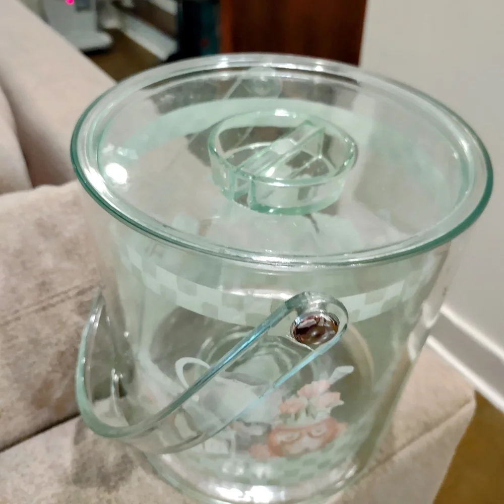 Platzgraff ice bucket with lid and handle